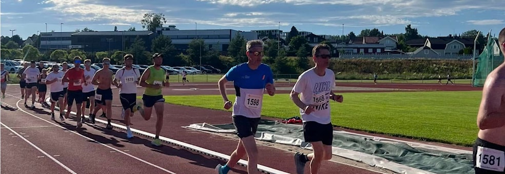 Hamarkarusellen løp 5 - 10 km Baneløp på Børstad